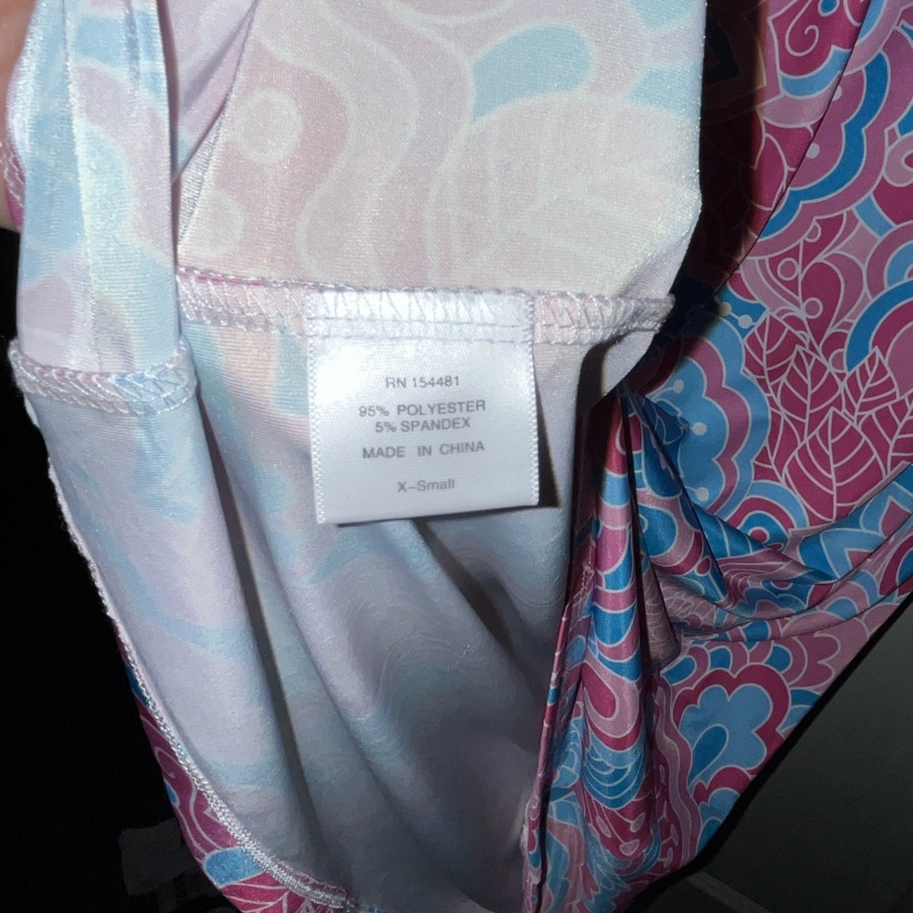 Jean-Pierre‎ Klifa Paris Dress Pink and Blue Shades XS - Picture 7 of 7